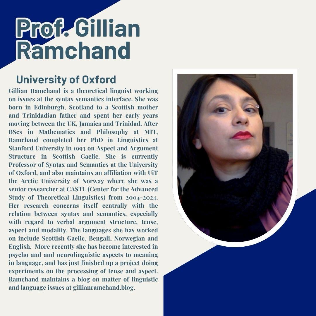 Prof. Gillian Ramchand