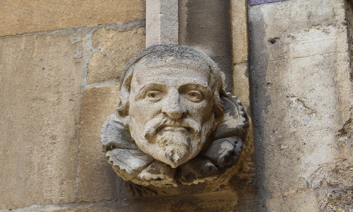 Divinity school gargoyle