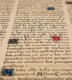 Antique handwriting