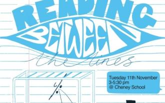Read Between the Lines event poster