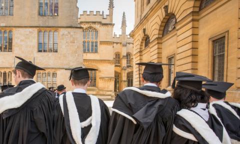 Students at Graduation