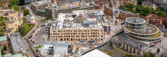 aerial view of Schwarzman